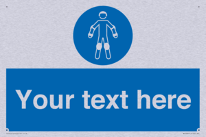 Custom protective roller sport equipment must be worn